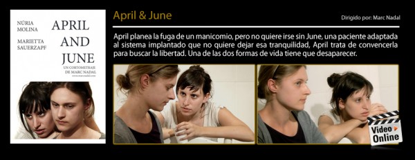 April and June opta a los Premios Oriana en el Festival de Cortometrajes de Sant Andreu de la Barca (Barcelona)