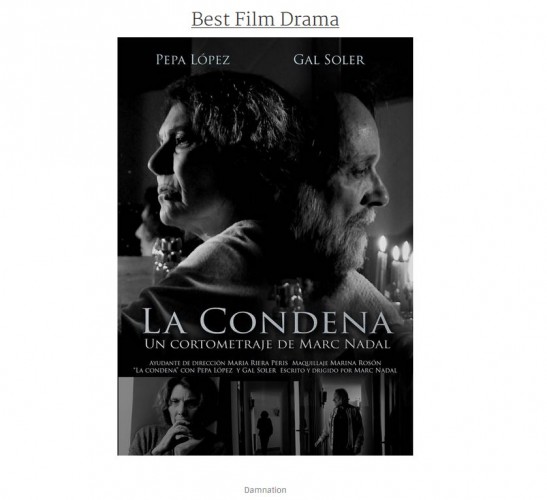 Best Film Drama La condena Marc Nadal