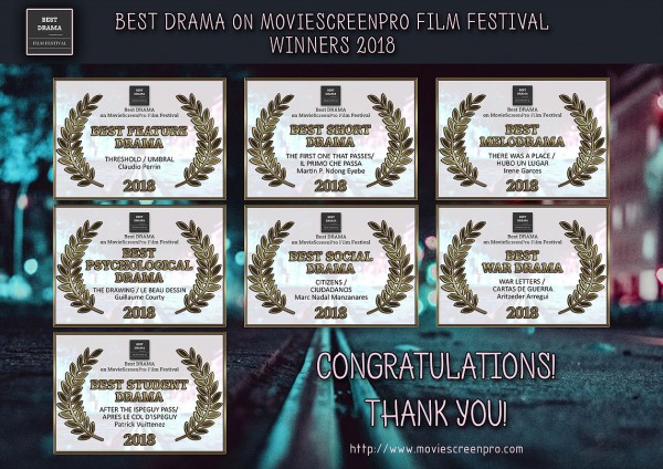 Best Drama on MovieScreenPro Film Festival