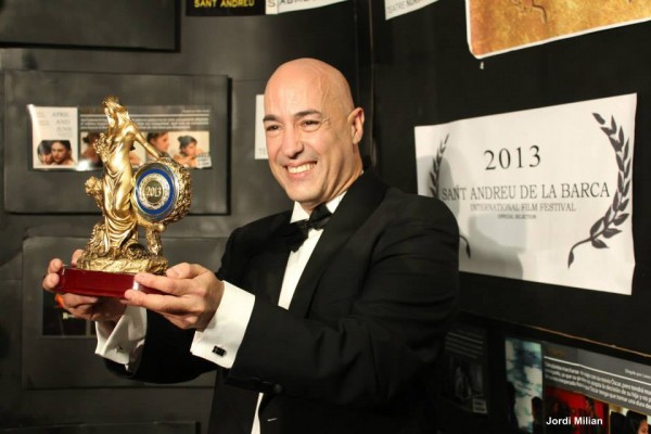 Felipe del Val, organizador de los Premios Oriana del Festival de Cine de Sant Andreu de la Barca.