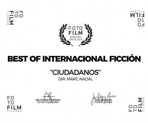 Citizens was selected as the winner in the Visual Jukebox block International Fiction