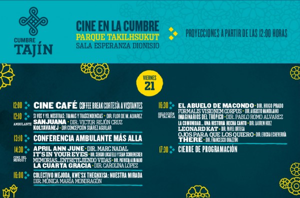 Muestra Internacional El Cine en la Cumbre April and June de Marc Nadal