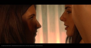 El beso que me busca cortometraje lesbico Marc Nadal Julia Hernandez