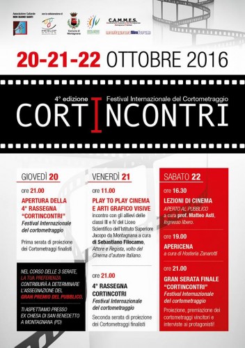 “El espejo humano” Premio Mejor Actriz: Anna Castillo, en el 2º Festival Internacional CortIncontri 2016 (Italia).