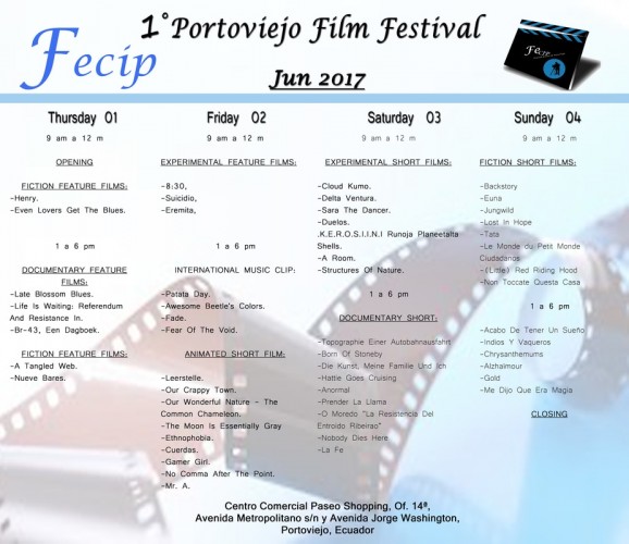 FECIP - Festival de Cine de Portoviejo