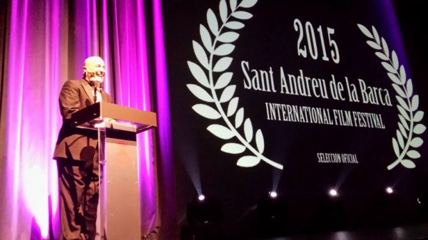 Gal Soler wins the Best Actor Award for La Condena at Sant Andreu de la Barca International Film Festival (Barcelona).