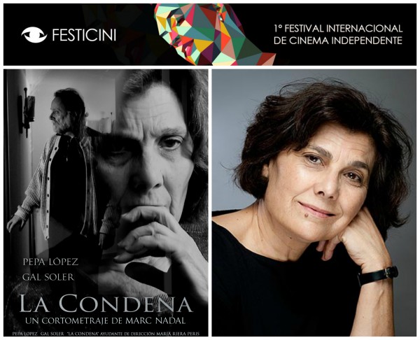 Pepa López has Nominated for Best Actress for La condena at Festicini International Film Festival  (Brasil).