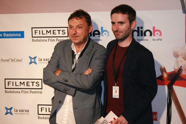 Agustin Argelich y Marc Nadal en el festival Filmets.