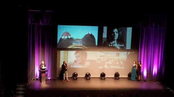 Pepa Lopéz wins the Best Actress Oriana Award for La Condena at Sant Andreu de la Barca International Film Festival (Barcelona).