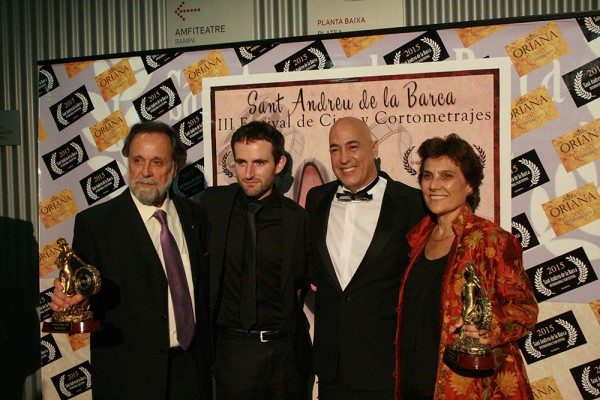 Pepa Lopéz wins the Best Actress Oriana Award for La Condena at Sant Andreu de la Barca International Film Festival (Barcelona).